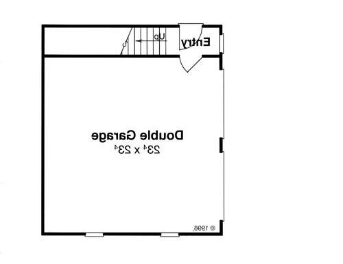 Garage w/ Apt. Above image of HANSON III House Plan